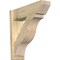 Ekena Millwork Funston Slat Rough Sawn Outlooker, Douglas Fir, 8"W x 28"D x 28"H OUT08X28X28FST06RDF - alternate 1
